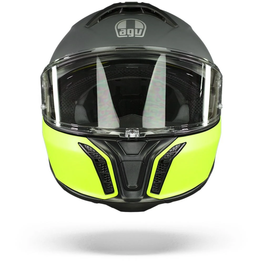 AGV Tourmodular Multi Balance Mat Zwart Geel Fluo Grijs Systeemhelm 4 AGV Tourmodular Multi Balance Mat Zwart Geel Fluo Grijs Systeemhelm - Afbeelding 2