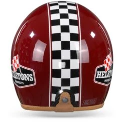 Helstons Flag Carbon Fiber Burgundy Jethelm -Shark Winkel HelstonsFlagRed.19