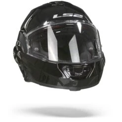 LS2 FF399 Valiant Single Mono Glans Zwart Systeemhelm -Shark Winkel Ls2ff399valiantsinglemonoglossblack.35