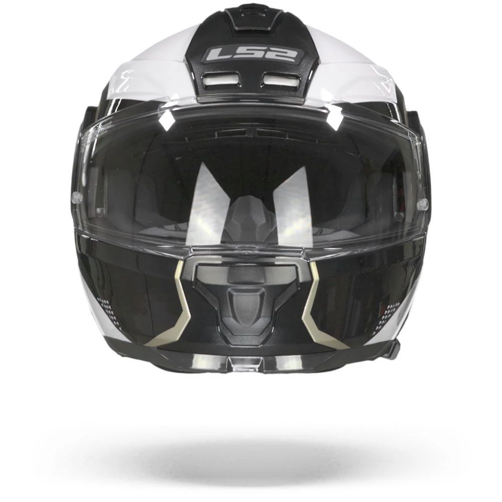 LS2 FF902 Scope Arch Glans Wit Titanium Systeemhelm 6 LS2 FF902 Scope Arch Glans Wit Titanium Systeemhelm - Afbeelding 4