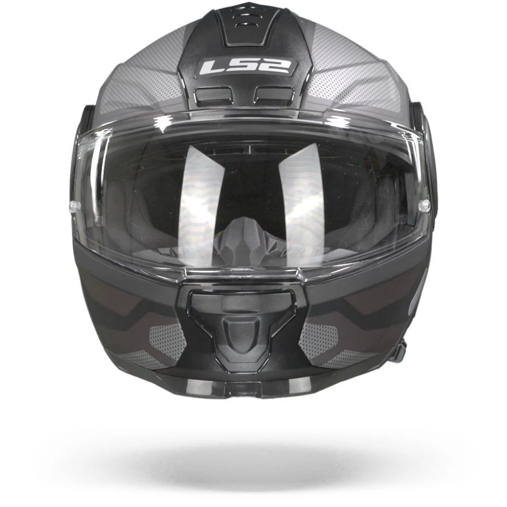 LS2 FF902 Scope Axis Zwart Titanium Systeemhelm 6 LS2 FF902 Scope Axis Zwart Titanium Systeemhelm - Afbeelding 4