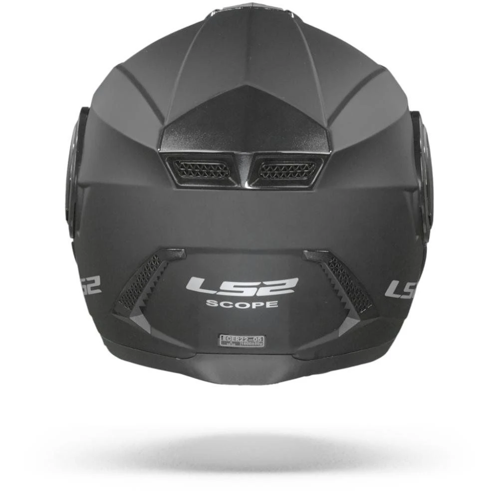 LS2 FF902 Scope Solid Mat Zwart Systeemhelm 3 LS2 FF902 Scope Solid Mat Zwart Systeemhelm