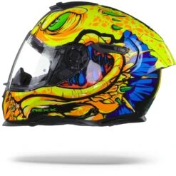 Nexx SX.100R Abisal Geel Blauw Integraalhelm -Shark Winkel NexxSX100RAbisalYellowBlue.11