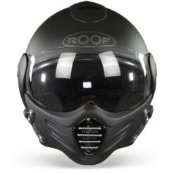 ROOF Roadster Iron Mat Zwart Zilver Jethelm -Shark Winkel Roof roadster iron mat black silver.01