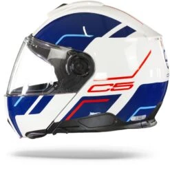 Schuberth C5 Master Wit Blauw Systeemhelm -Shark Winkel Schuberth c5 master white blue.11