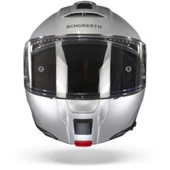 Schuberth C5 Zilver Grijs Systeemhelm