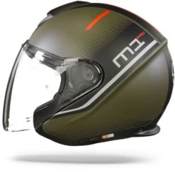 Schuberth M1 Pro Mercury Groen Grijs Jethelm -Shark Winkel Schuberth m1 pro murcury green grey.11