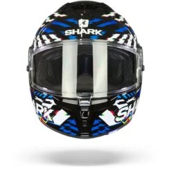 Shark Spartan GT Bcl. Micr. E-Brake Zwart Geel Blauw KYB Integraalhelm -Shark Winkel Shark spartan gt bcl micr e brake black yellow blue.01