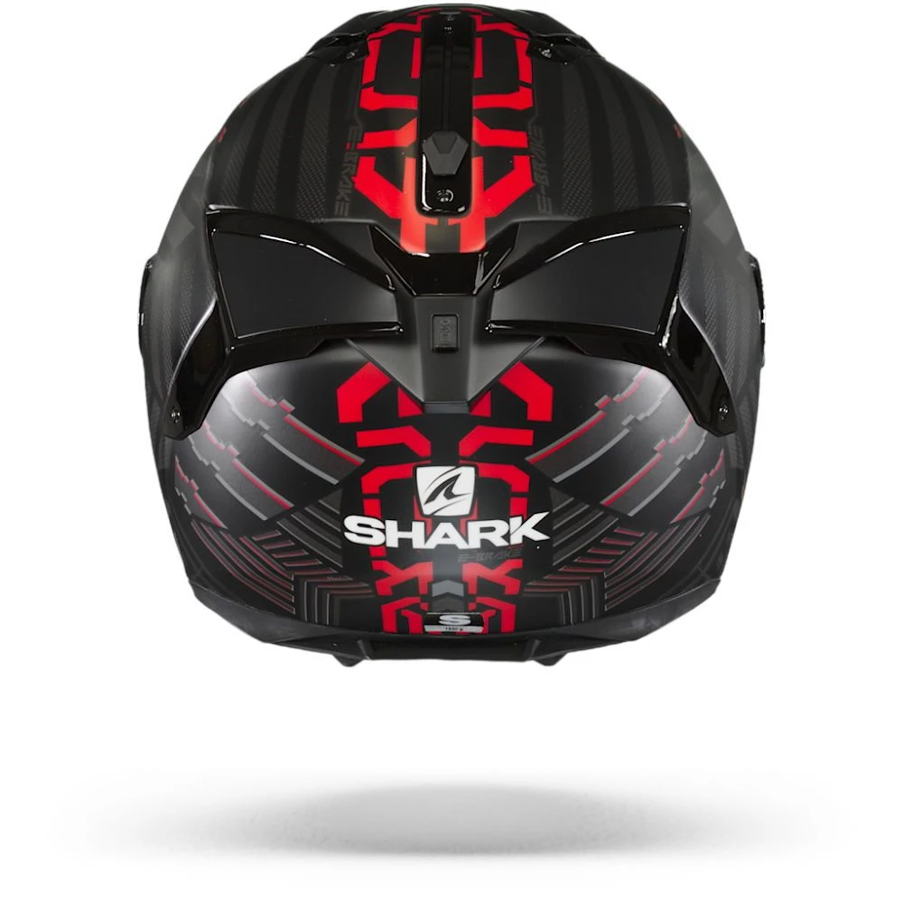 Shark Spartan GT Bcl. Micr. E-Brake Mat Mat Zwart Rood Antraciet KRA Integraalhelm 7 Shark Spartan GT Bcl. Micr. E-Brake Mat Mat Zwart Rood Antraciet KRA Integraalhelm - Afbeelding 5