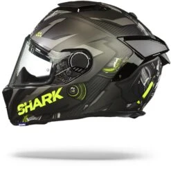 Shark Spartan GT Carbon Urikan Mat Carbon Antraciet Geel DAY Integraalhelm -Shark Winkel Shark spartan gt carbon urikan mat carbon anthracite yellow day.11