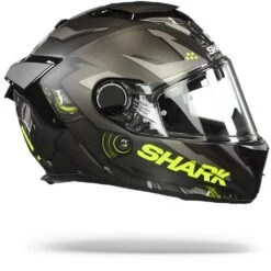 Shark Spartan GT Carbon Urikan Mat Carbon Antraciet Geel DAY Integraalhelm -Shark Winkel Shark spartan gt carbon urikan mat carbon anthracite yellow day.29