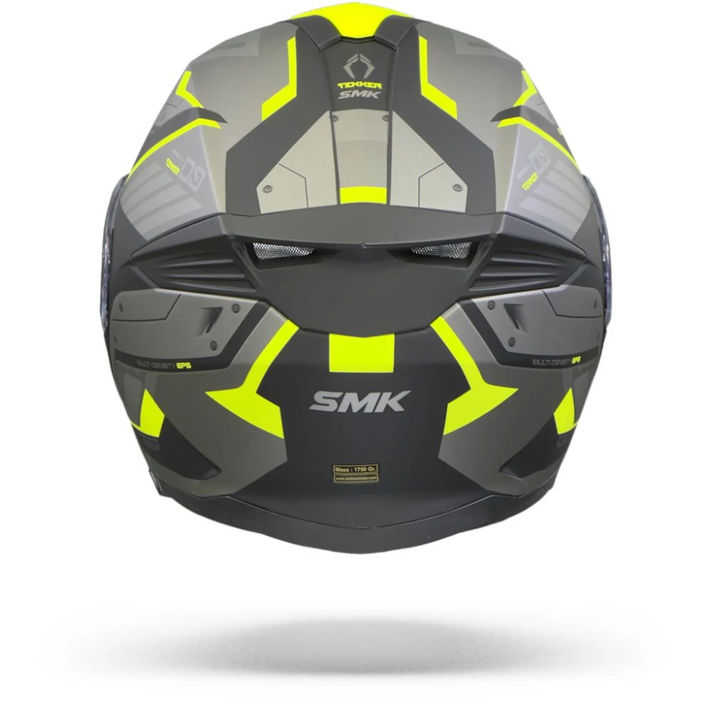 SMK Gullwing Tekker Grijs Geel Systeemhelm 3 SMK Gullwing Tekker Grijs Geel Systeemhelm