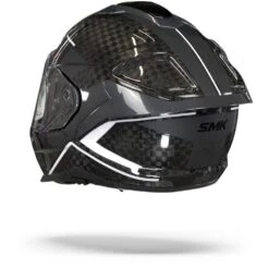 SMK Titan Carbon Nero Wit Grijs Integraalhelm -Shark Winkel Smk titan carbon nero white grey.15