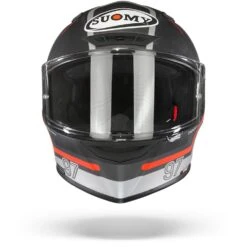 Suomy Track 1 Ninety Seven Zwart Grijs Integraalhelm -Shark Winkel Suomy track 1 ninety seven black grey.01