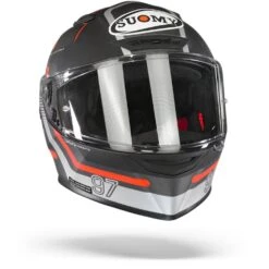 Suomy Track 1 Ninety Seven Zwart Grijs Integraalhelm -Shark Winkel Suomy track 1 ninety seven black grey.35