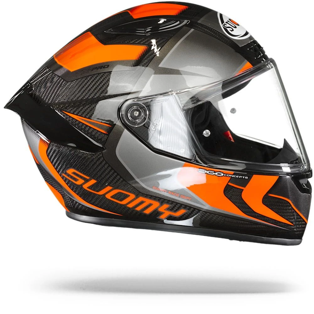 Suomy TX Pro Advance Zwart Oranje Integraalhelm 3 Suomy TX Pro Advance Zwart Oranje Integraalhelm