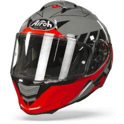 Airoh Spark Rise Zwart Rood Integraalhelm -Shark Winkel airoh spark rise black red frontpage