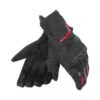 Dainese Tempest Unisex D-Dry Kort Zwart Rood -Shark Winkel black red gloves