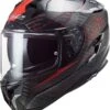 LS2 FF327 Challenger Carbon Fold Glans Rood Integraalhelm -Shark Winkel ff327 challengerc fold red 103277632