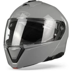 HJC I90 Nardo Grijs Systeemhelm -Shark Winkel hjc i90 solidnardogrey frontpage
