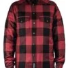 John Doe Motoshirt Rood Zwart XTM -Shark Winkel jdl5001 lumber red front