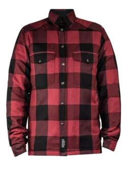 John Doe Motoshirt Rood Zwart XTM