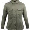 John Doe Motoshirt Lady Olive XTM -Shark Winkel jdl8003 women motoshirt olive front