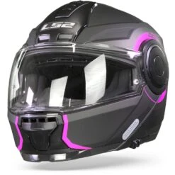 LS2 FF902 Scope Arch Mat Titanium Roze Systeemhelm 10 LS2 FF902 Scope Arch Mat Titanium Roze Systeemhelm -Shark Winkel ls2 ff902 scope arch matt titanium pink frontpage