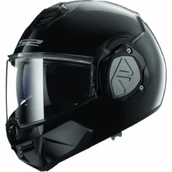LS2 FF906 Advant Solid Gloss Zwart Systeemhelm