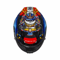 Nexx X.R3R Izo Blauw Rood Integraalhelm 8 Nexx X.R3R Izo Blauw Rood Integraalhelm -Shark Winkel nexx x r3r izo blue red 1 1