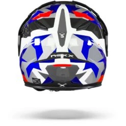 Nexx X.Vilijord Taiga Wit Blauw Systeemhelm
