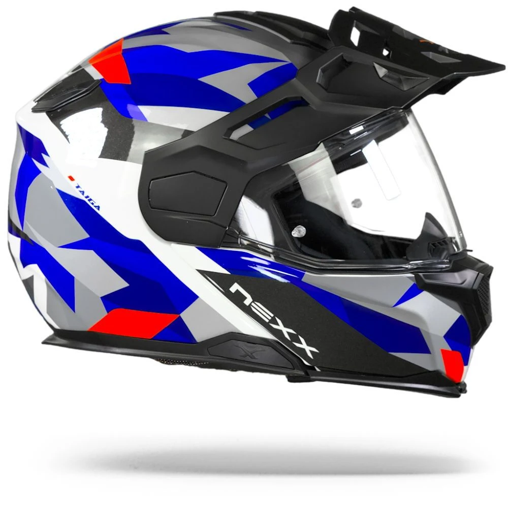 Nexx X.Vilijord Taiga Wit Blauw Systeemhelm 5 Nexx X.Vilijord Taiga Wit Blauw Systeemhelm - Afbeelding 3