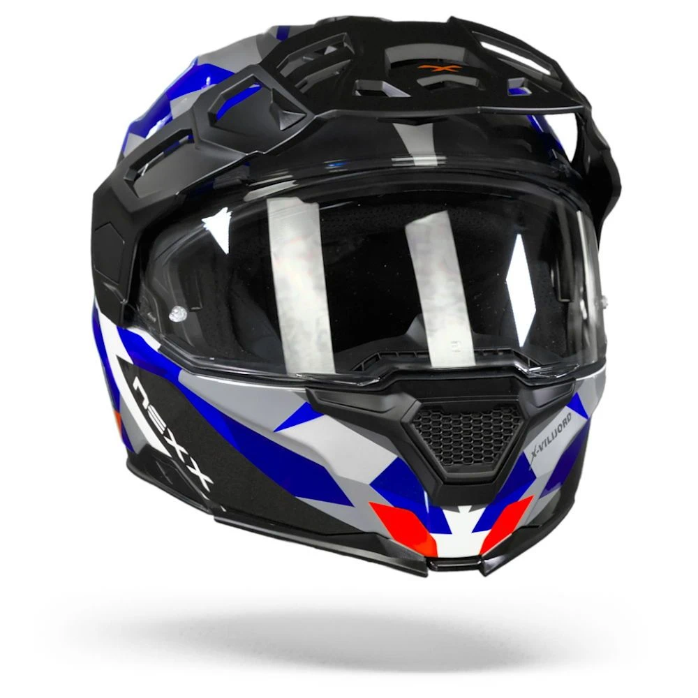 Nexx X.Vilijord Taiga Wit Blauw Systeemhelm 8 Nexx X.Vilijord Taiga Wit Blauw Systeemhelm - Afbeelding 6