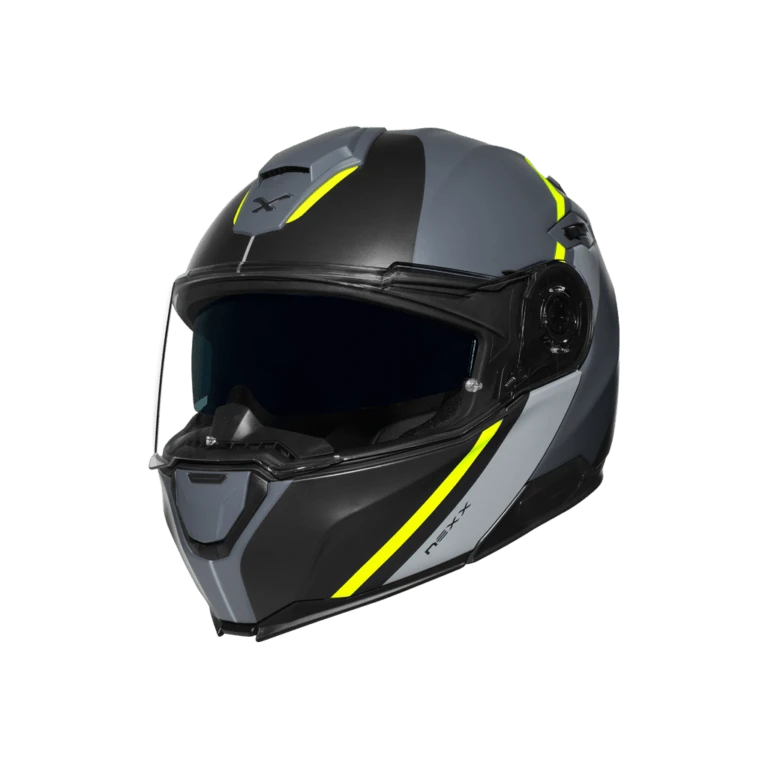 Nexx X.Vilitur Stigen Grijs Neon Matt Systeemhelm 5 Nexx X.Vilitur Stigen Grijs Neon Matt Systeemhelm - Afbeelding 3