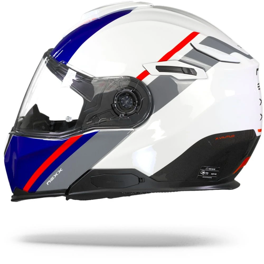 Nexx X.Vilitur Stigen Wit Blauw Systeemhelm 6 Nexx X.Vilitur Stigen Wit Blauw Systeemhelm - Afbeelding 4