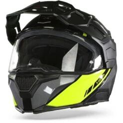 Nexx X.Vilijord Hi-Viz Neon Grijs Systeemhelm -Shark Winkel nexx x.vilijord continental neon grey modular helmet frontpage