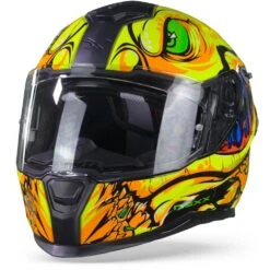 Nexx SX.100R Abisal Geel Blauw Integraalhelm -Shark Winkel nexxsx100rabisalyellowblue frontpage