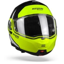 Nolan N100-5 Plus Distinctive 28 Glans Zwart Geel Wit Systeemhelm -Shark Winkel nolan n100 5plus distinctive28 glossyblackyellow.35