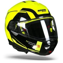 Nolan N100-5 Consistency LED Geel N-Com 026 Systeemhelm -Shark Winkel nolann100 5consistencyyellow.33