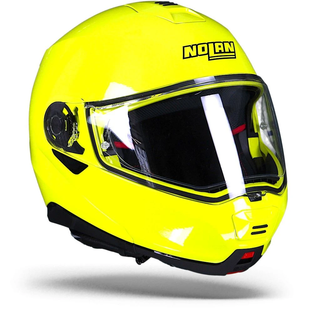 Nolan N100-5 Hi-Visibility N-Com 022 Systeemhelm 4 Nolan N100-5 Hi-Visibility N-Com 022 Systeemhelm - Afbeelding 2