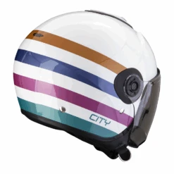 Scorpion Exo-City II Bee Wit Groen Goud Jethelm -Shark Winkel product foto 4