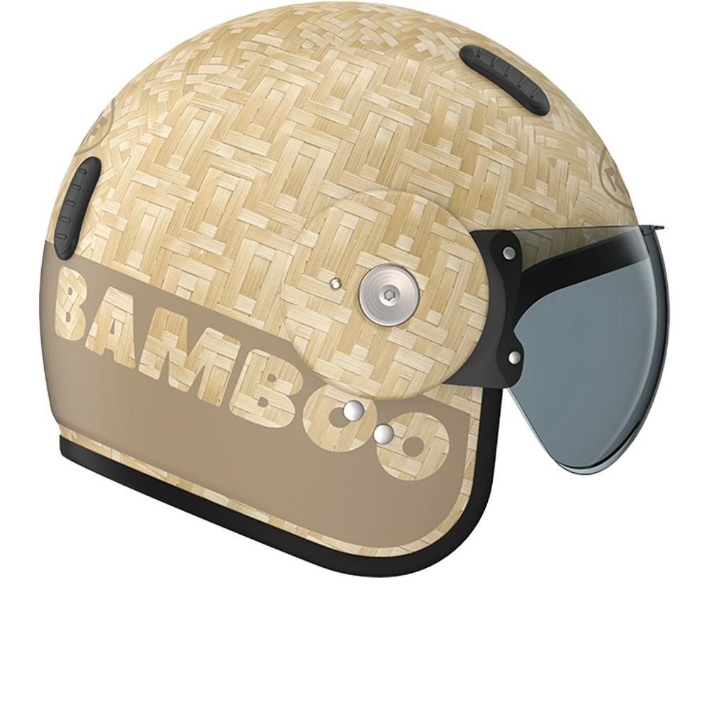 ROOF Bamboo Pure Mat Sand Jet Helm 5 ROOF Bamboo Pure Mat Sand Jet Helm - Afbeelding 3