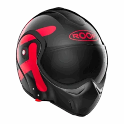 ROOF BoXXer Twin Zwart Rood Systeemhelm 9 ROOF BoXXer Twin Zwart Rood Systeemhelm -Shark Winkel roof boxxer twin black red 2