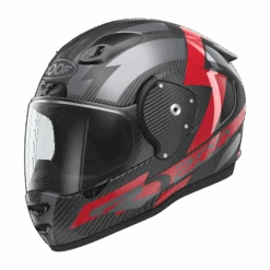 ROOF RO200 Carbon Suzuka Rood Metal Integraalhelm