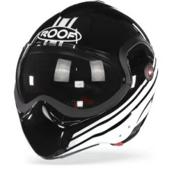 Chroombrander Motorfiets Winkel -Shark Winkel roof boxxer sting black white frontpage