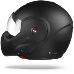 ROOF BoXXer Zwart Shadow Limited Edition Systeemhelm -Shark Winkel roofboxxerunimatteblack.11 1