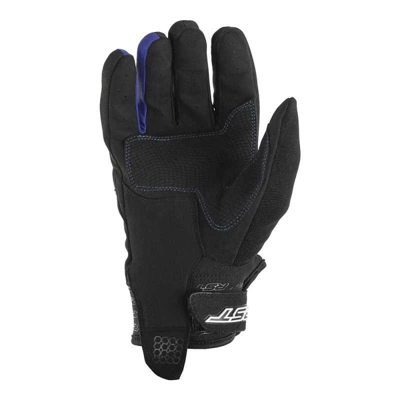 RST Rider Ce Mens Glove Black Blue 3 RST Rider Ce Mens Glove Black Blue