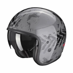 Scorpion Belfast Evo Nevada Grijs Zwart Jethelm