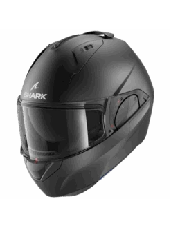 Shark Evo ES Blank Mat Gun Metal Mat A06 Systeemhelm 7 Shark Evo ES Blank Mat Gun Metal Mat A06 Systeemhelm -Shark Winkel shark evo es blank mat gun metal mat a06 1