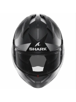 Shark Evo GT Tekline Mat Antraciet Chrom Zilver AUS Systeemhelm -Shark Winkel shark evo gt tekline mat anthracite chrom silver aus 3